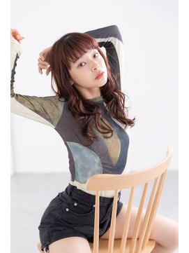 シエル(Ciel) 前髪パッツン・顔周りレイヤー