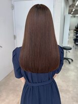 トレヘアー 京都 烏丸(tRe hair)&nbsp;明るめブラウンカラー × 髪質改善トリートメント / 艶髪 / 美髪