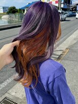 アラレ(ARARE)&nbsp;ラベンダー×オレンジ