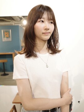 ヨー(Yoh-) 【ナチュラルレイヤー/ササキケイスケ】ミディアム/レイヤー