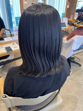 ヘアーエスクールステラ(hair S.COEUR stella) ブルーブラック