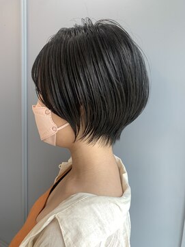 トッカ ヘアアンドトリートメント 難波店 小顔似合わせカット愛されクールショート20代/30代40代50代/難波