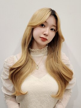 アフロート ギンザ(AFLOAT GINZA) 【Nanako。】韓国くびれヘア2way前髪