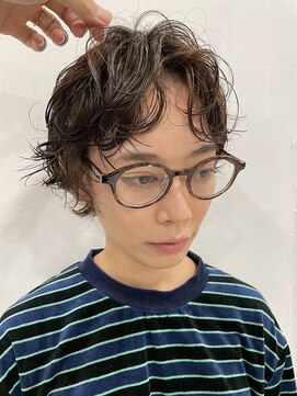 キーチェ 梅田中崎町(keych) センターパート/ウェーブヘア[中崎町/梅田駅］