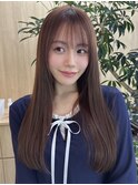 ★20代30代40代◎ピンクベージュ×髪質改善トリートメント