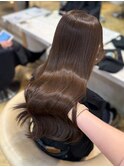 マロンベージュ☆髪質改善☆銀座
