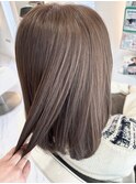 ブリーチなしWカラー　シナモンベージュ