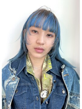 アンドスタイル(&style) レイヤーカット　デザインカラー