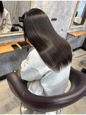 朝の手入れ時短＊美髪ストレート＊