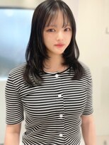 ノア 四条大宮店(noah)&nbsp;黒髪の抜け感スタイル20代30代40代京都四条大宮西院河原町烏丸