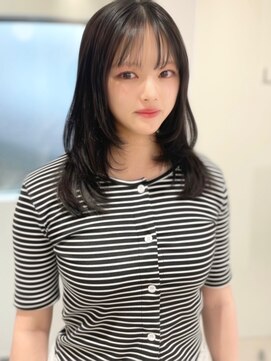 ノア 四条大宮店(noah) 黒髪の抜け感スタイル20代30代40代京都四条大宮西院河原町烏丸