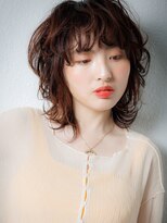 カバーヘア ブリス 上尾西口店(COVER HAIR bliss) デザインカラーバタフライカット小顔クラゲヘアーz上尾20代30代