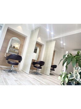 【西鉄久留米・花畑駅近く*】stylist2名のプライベート空間で、あなただけの落ち着いたsalon timeを♪