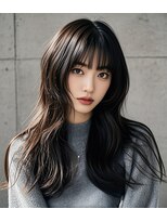 エイチ ウルフカット 大阪梅田(811)&nbsp;シースルーマッシュウルフカットアンブレラカラーショートボブ