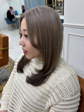 アプリバイリアン 浦和2号店(appri by Rien) ミルクティーグレージュ/デザインカラー