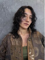 ザ ドッツ(THE DOTS)&nbsp;ロングパーマ　ウルフパーマ　ロングウルフ　ロングレイヤー