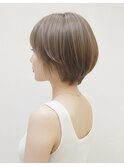 30代40代大人可愛いショートボブ　大人ショート　ひし形