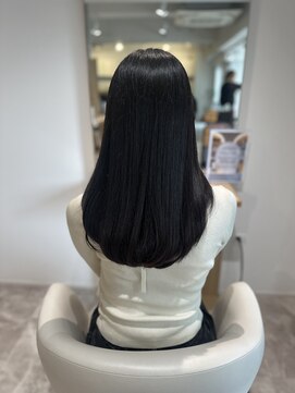 ソイクフ 四条大宮店(SOY-KUFU) レディースグレージュ天使の羽バングレイヤーカットクラゲヘア