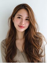 テーラヘアー 五井(TELA HAIR)&nbsp;ナチュラルベージュ☆レイヤーロング【TELAHAIR五井】