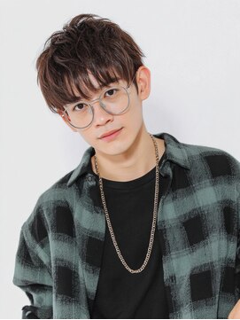 コダマ 石神井店(KODAMA) 刈り上げセンターパート/波巻きツイストスパイラル/石神井公園