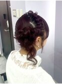 ガーリースタイル/心斎橋/ヘアメ/セットサロン