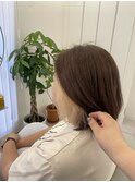 ボブ×インナーカラー