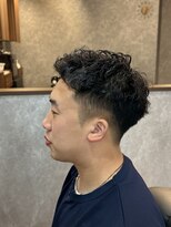 ザ クラン バイ ヘッドライト 仙台長町店(THE CLAN by HEADLIGHT) 【長町/朝のセットが楽になる】メンズショートパーマ