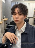 大人ルーズシャドウパーマ