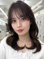 エジョン 三鷹店(Aejon) 三鷹レイヤーカット韓国コテ巻き風パーマ顔周り前髪カットボブ