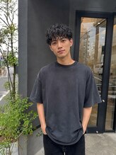 フランシュ フォーメン(Fransh -for men-) ハードパーマ&ツーブロックスタイル