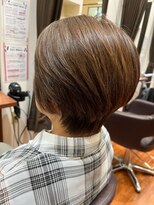美容室ヒラトヤ 都南店&nbsp;モテ髪大人ボブ似合わせカットレイヤーボブ前下がりボブ