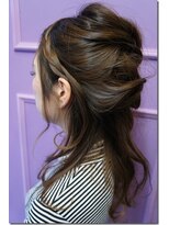 アンリップ ジー(salon unripＧ)&nbsp;《unrip》A.N ハーフアップ