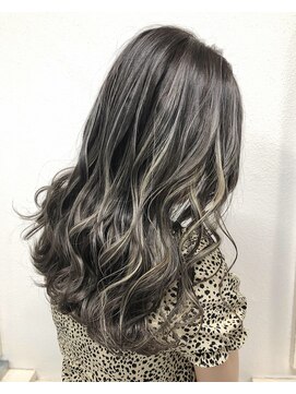 ジゼル(GiseL) 【GiseL】コントラストハイライトバレイヤージュ/ダブルカラー