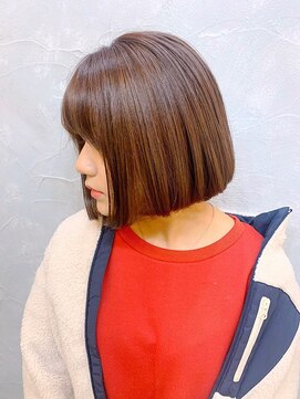 ラヴリア クルメ(LOVERIA KURUME) ≪LOVERIA KURUME/久留米≫切りっぱなし前下がりボブ