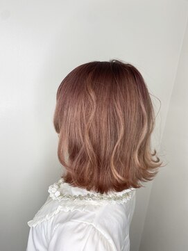 カラーリゾートAi 葛西店 ピンクブラウン