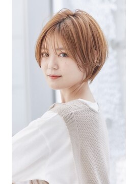 ミチオ ノザワ ヘアサロン ギンザ(Michio Nozawa HAIR SALON Ginza) 小顔大人ショート × 艶髪ブラウン 絶壁解消【瀧上丈司】