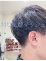 ヘアサロン バス(hair salon bath.) 刈り上げマッシュ