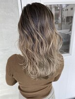 ナイーブヘアデザイン(NAiVE HAIR DESIGN)&nbsp;【NAiVE hair】バレイヤージュカラーブロンド