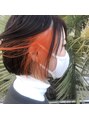 マリブ ヘアリゾート 伊勢崎本店(malibu hair resort) パキッとオレンジ☆