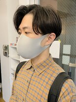 バイフィフス 原宿/表参道(by fifth)&nbsp;◇センターパート ニュアンスパーマ 韓国ヘア トランクスヘア