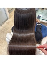 インスタ【toshishihair】髪質改善　透明感カラー　艶髪