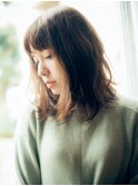 ナチュラルミディアムスタイルカラーで透明感アップ