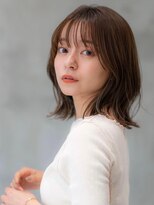 ドットハリス(.Hallis)&nbsp;大人かわいい/小顔/ミディアムレイヤー/20代30代40代