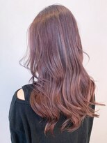 アルバム 渋谷パルコ(ALBUM)&nbsp;バイオレット_チェリーブラウンフェミニンロング_ba367533