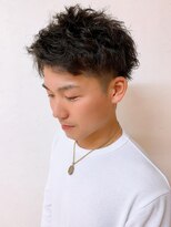 リア(Lia by KENJE)&nbsp;Lia＆汐見悠佑　アップバング☆ツーブロックショート