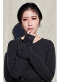 short hair arrangement