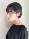 透けるグレージュと2wayボブショート☆