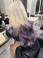 ナンバーウルス 名駅店(N° ulus)&nbsp;【number ulus】韓国風グラデーションカラー/ホワイトラベンダー