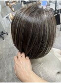 白髪ぼかしハイライト30代40代50代池袋