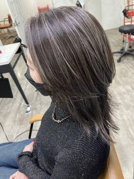 プライズ アイリス 池袋東口店(prize Iris) 30代40代50代白髪ぼかしハイライトイルミナカラー